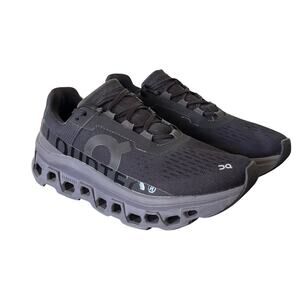 On Cloud Cloudmonster 1 Running Athletic Shoes Women's Size 7.5 Black